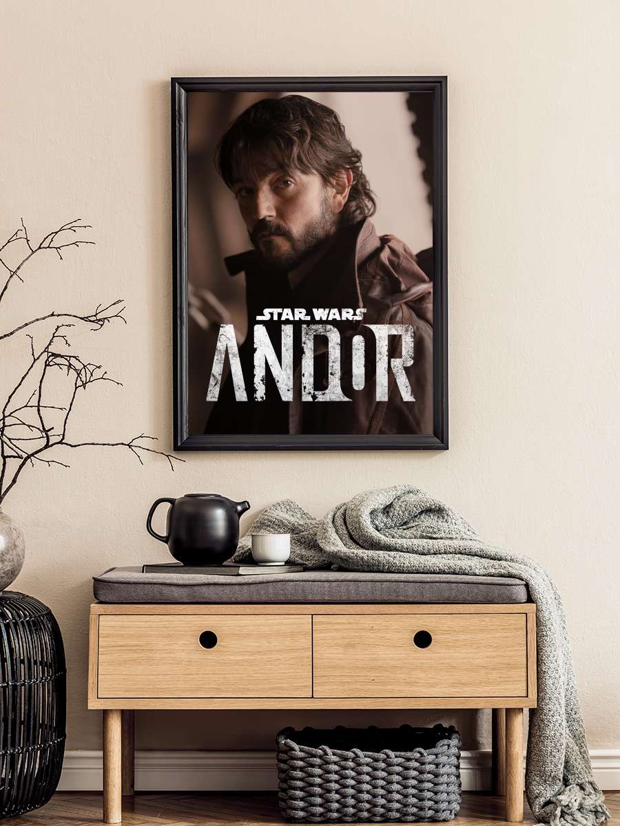 Star Wars: Andor Dizi Tablo Siyah Çerçeveli Dizi Poster Duvar Tablo