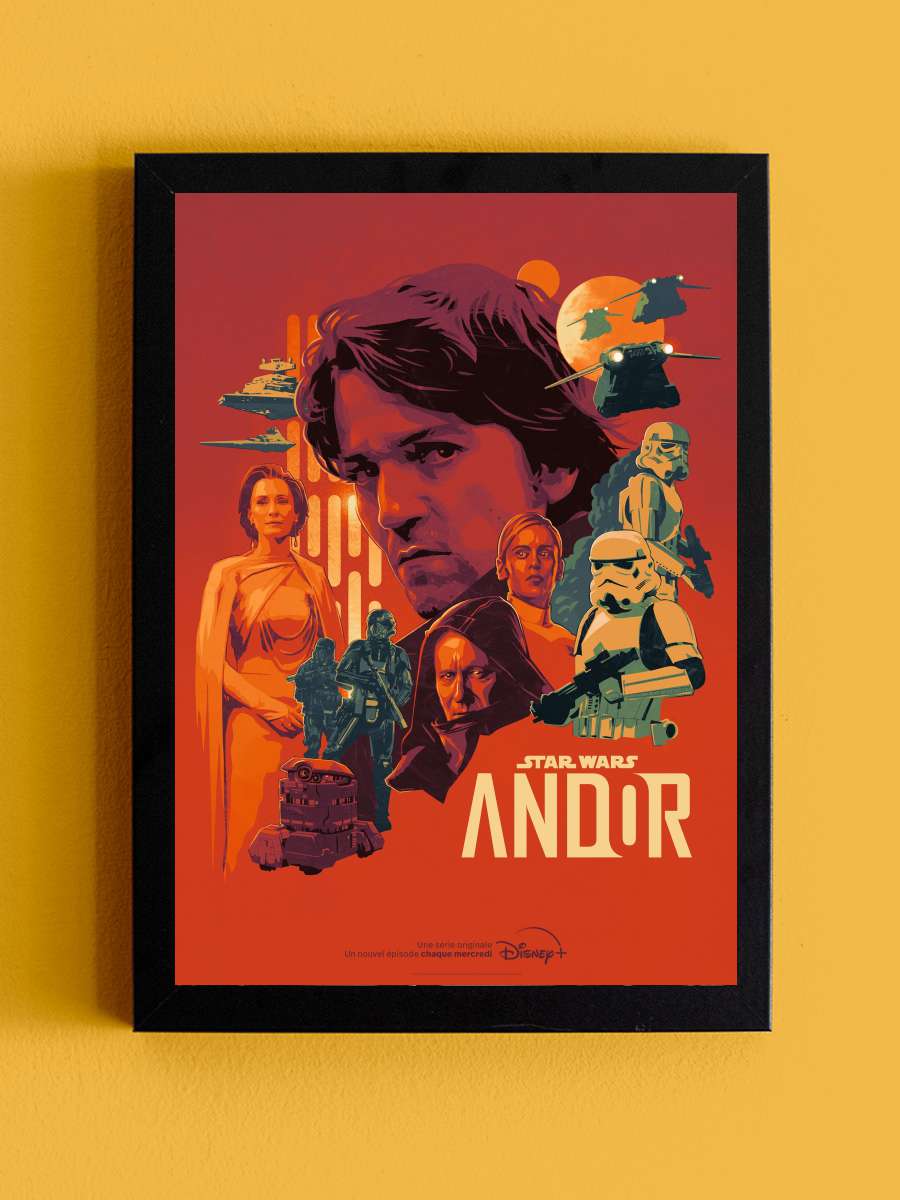 Star Wars: Andor Dizi Tablo Siyah Çerçeveli Dizi Poster Duvar Tablo