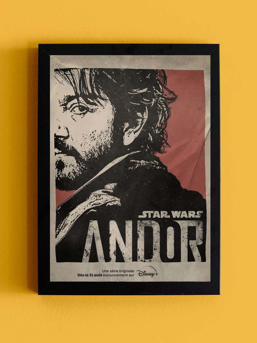 Star Wars: Andor Dizi Tablo Siyah Çerçeveli Dizi Poster Duvar Tablo