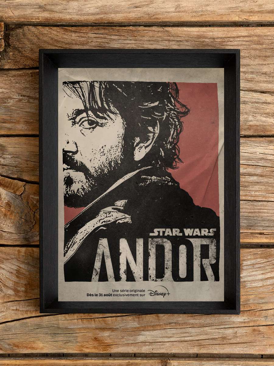 Star Wars: Andor Dizi Tablo Siyah Çerçeveli Dizi Poster Duvar Tablo