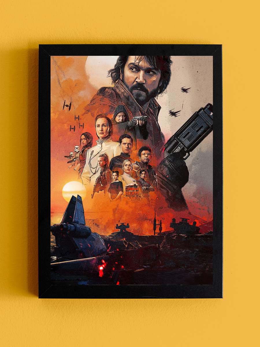 Star Wars: Andor Dizi Tablo Siyah Çerçeveli Dizi Poster Duvar Tablo