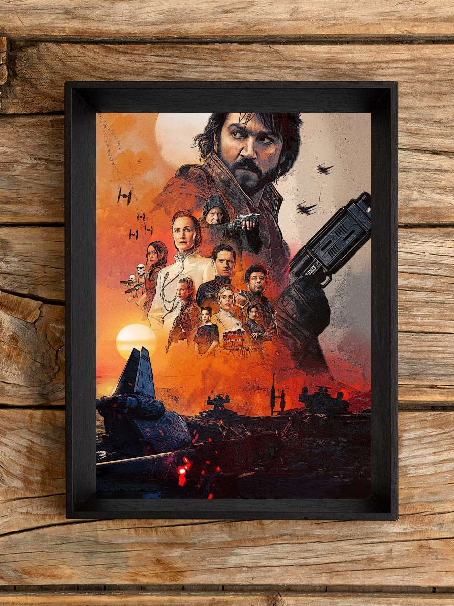 Star Wars: Andor Dizi Tablo Siyah Çerçeveli Dizi Poster Duvar Tablo