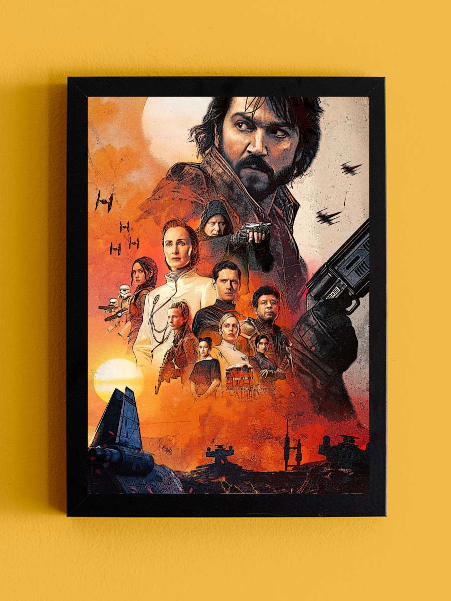 Star Wars: Andor Dizi Tablo Siyah Çerçeveli Dizi Poster Duvar Tablo