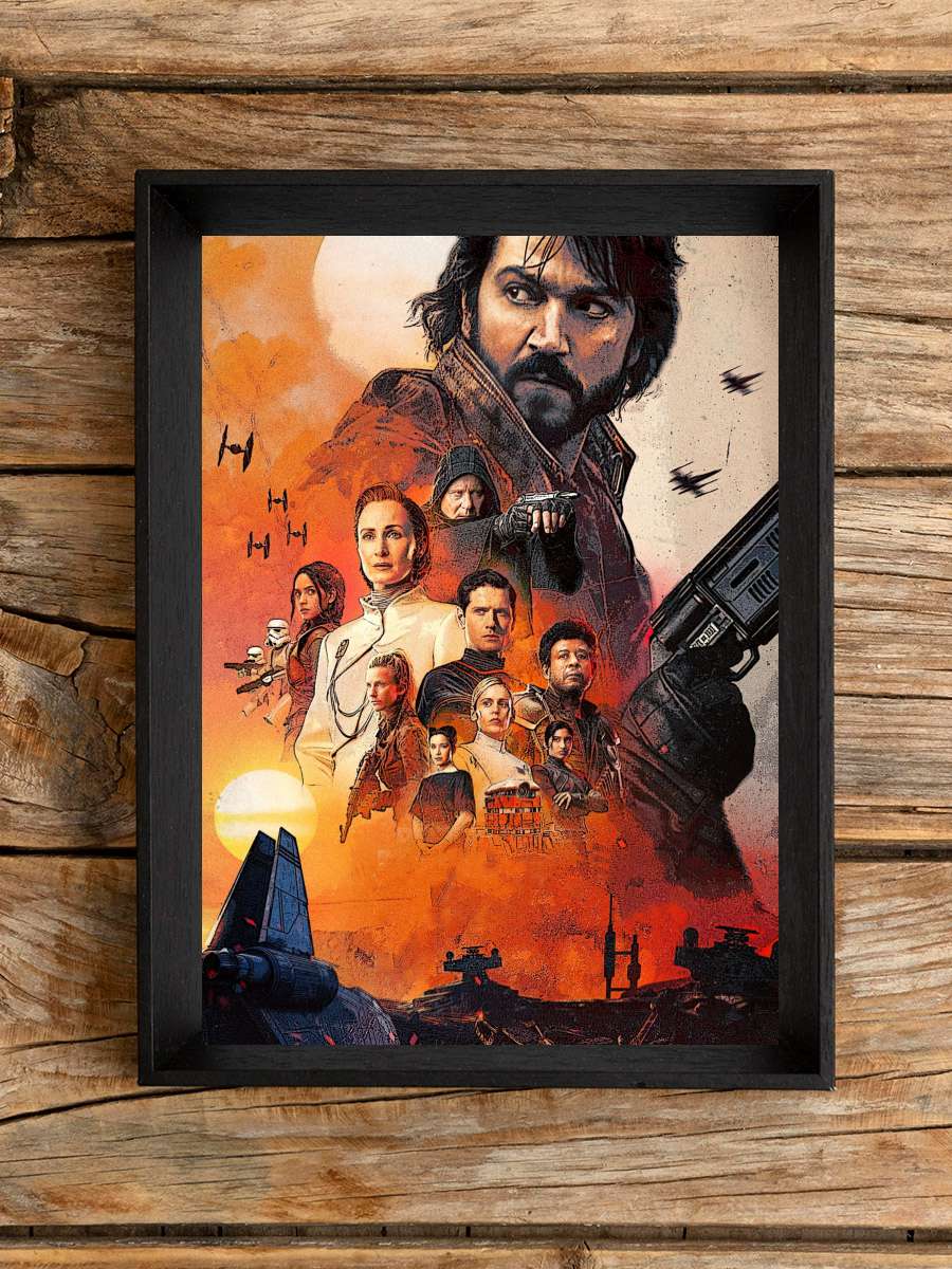 Star Wars: Andor Dizi Tablo Siyah Çerçeveli Dizi Poster Duvar Tablo