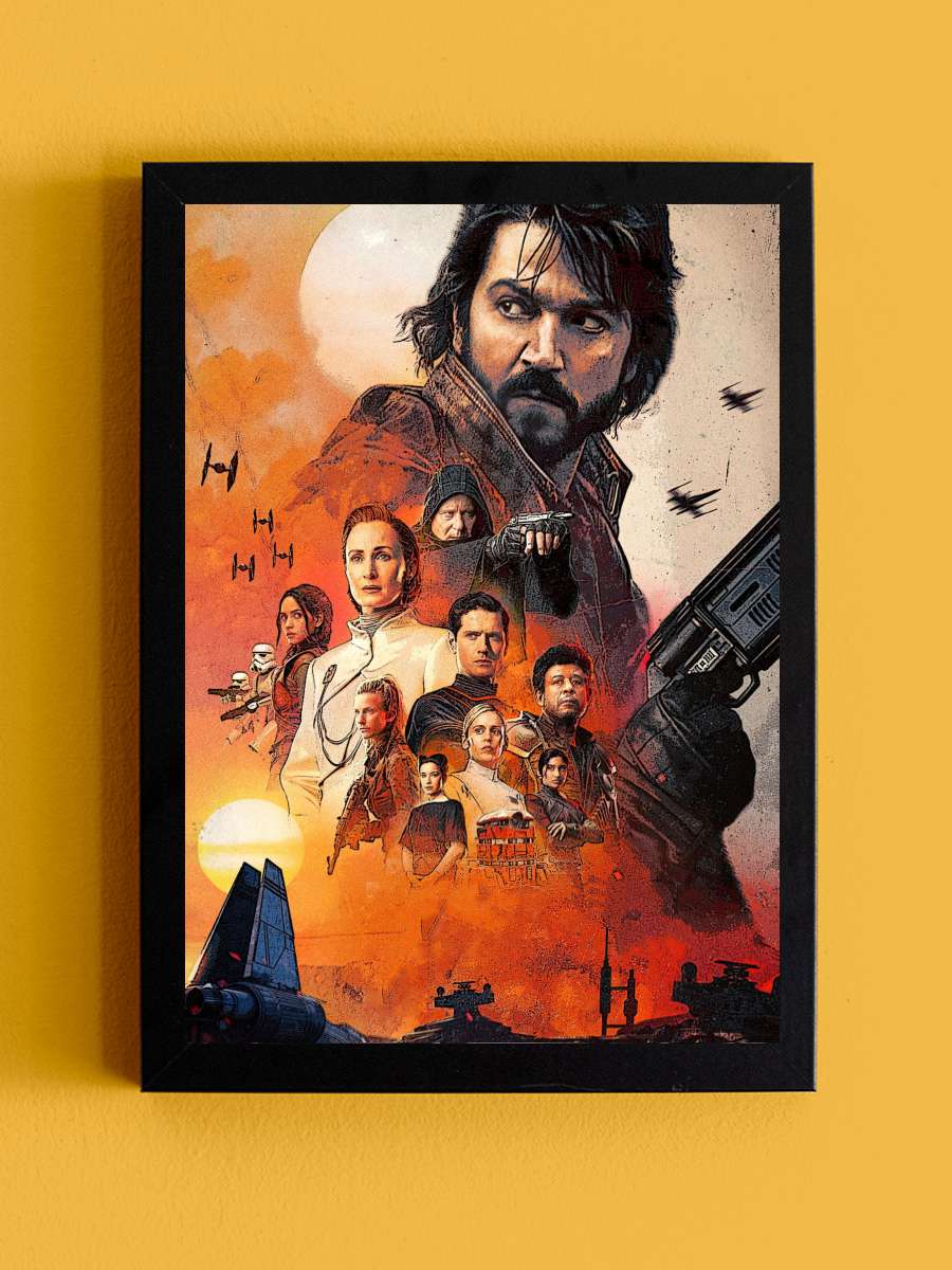 Star Wars: Andor Dizi Tablo Siyah Çerçeveli Dizi Poster Duvar Tablo