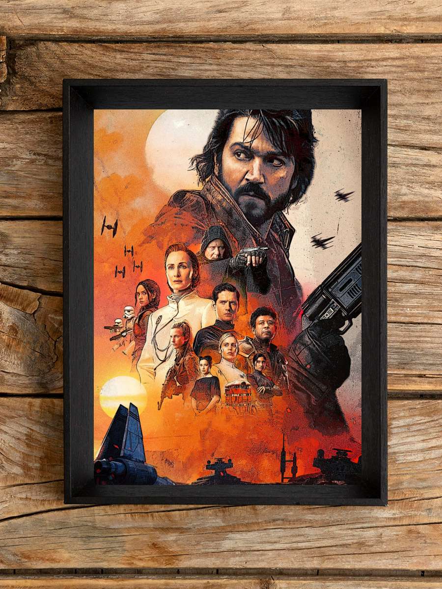 Star Wars: Andor Dizi Tablo Siyah Çerçeveli Dizi Poster Duvar Tablo