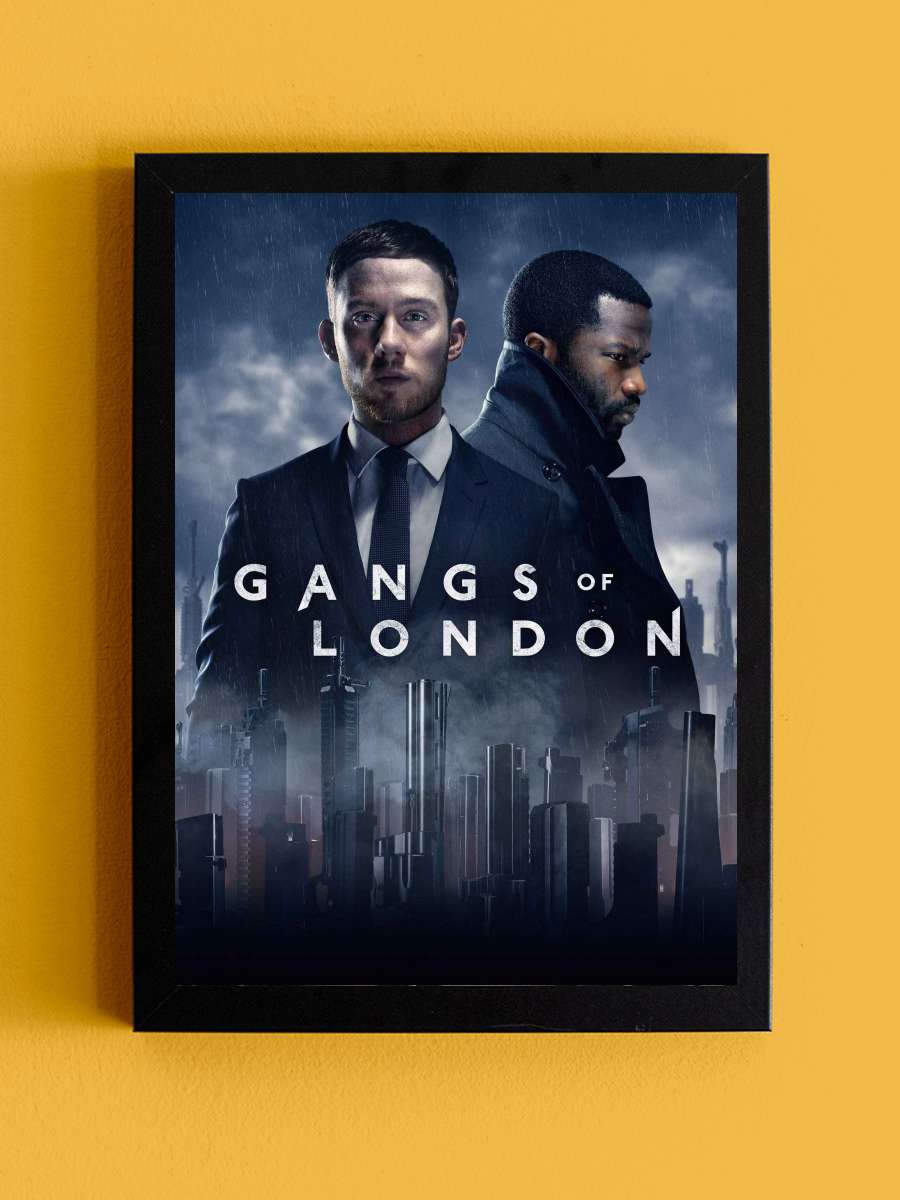 Londra Çeteleri - Gangs of London Dizi Tablo Siyah Çerçeveli Dizi Poster Duvar Tablo