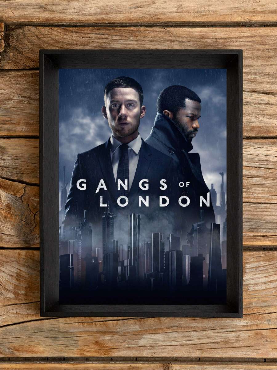 Londra Çeteleri - Gangs of London Dizi Tablo Siyah Çerçeveli Dizi Poster Duvar Tablo