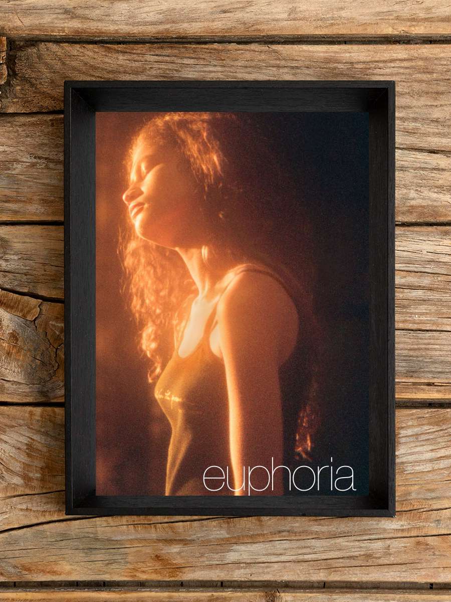 Euphoria Dizi Tablo Siyah Çerçeveli Dizi Poster Duvar Tablo