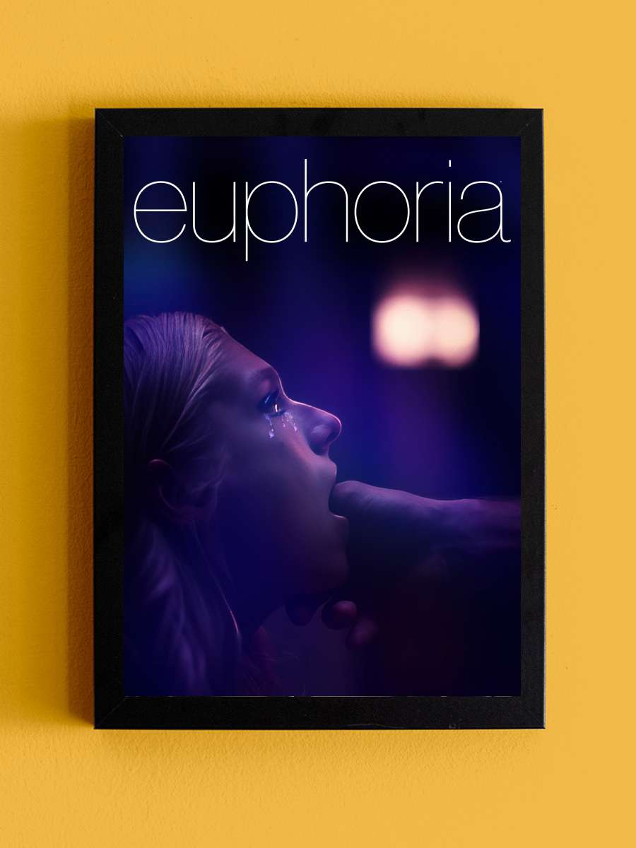 Euphoria Dizi Tablo Siyah Çerçeveli Dizi Poster Duvar Tablo