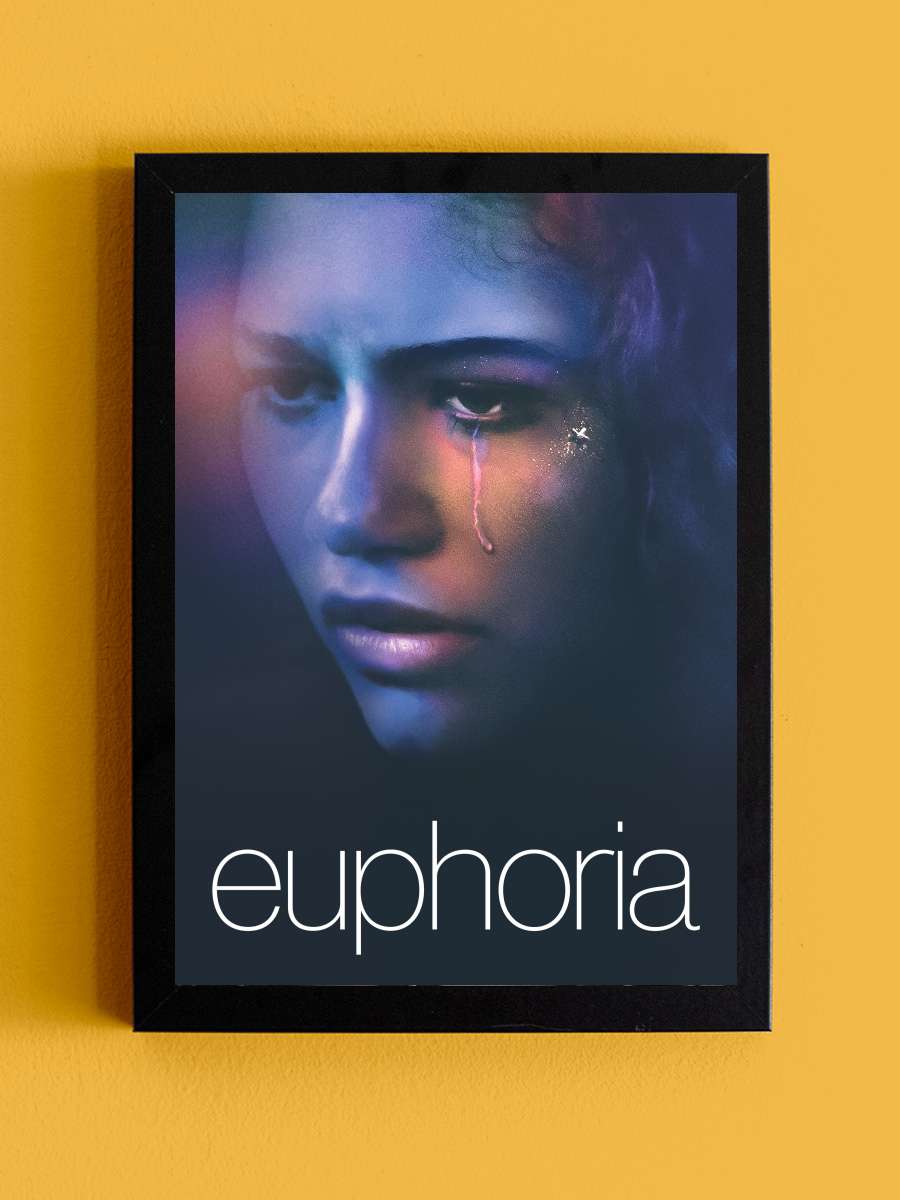 Euphoria Dizi Tablo Siyah Çerçeveli Dizi Poster Duvar Tablo