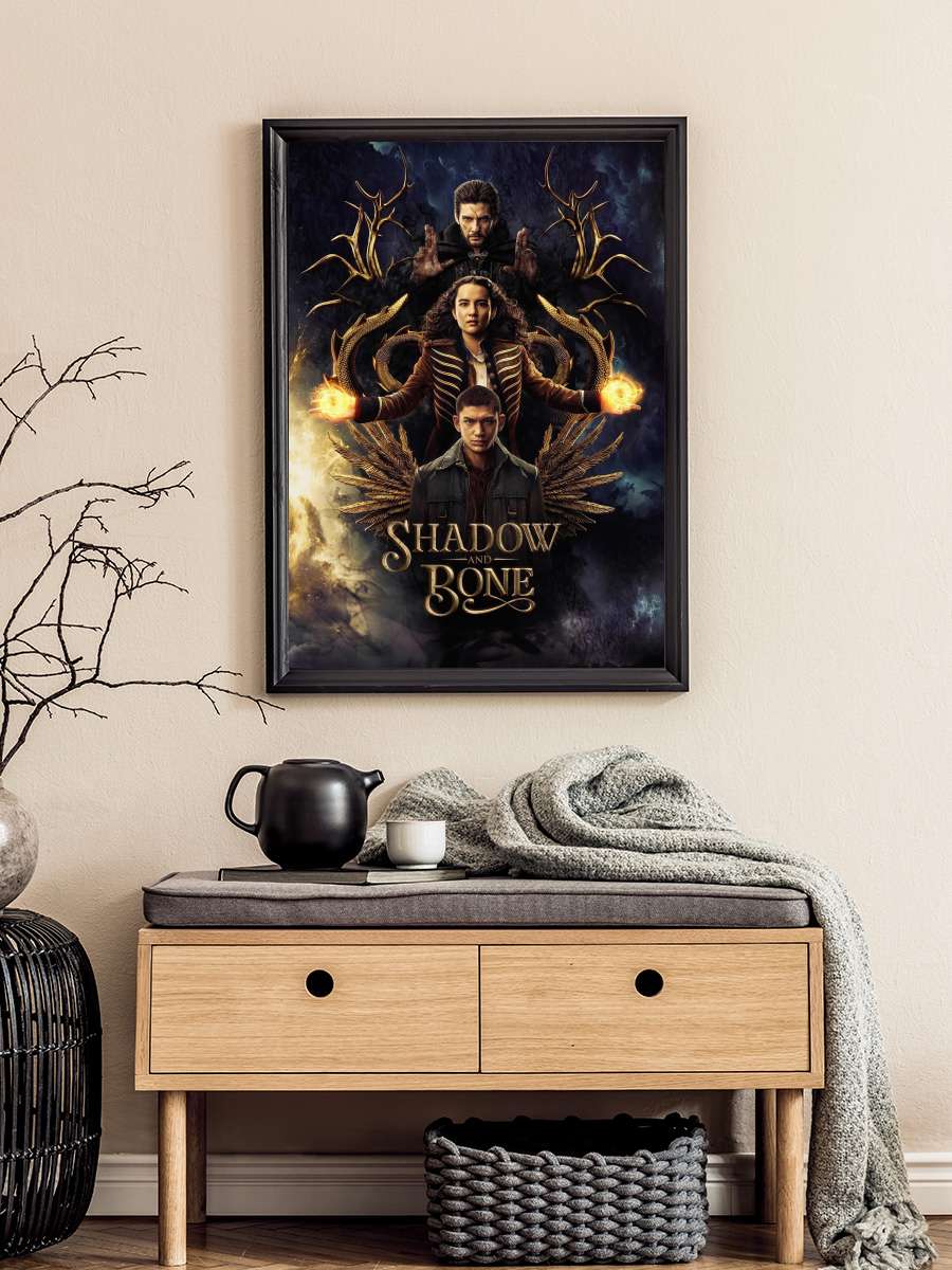 Gölge ve Kemik - Shadow and Bone Dizi Tablo Siyah Çerçeveli Dizi Poster Duvar Tablo