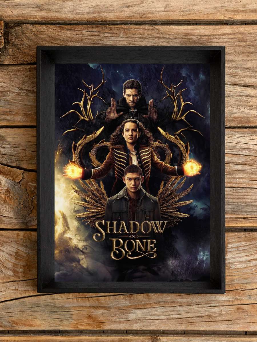 Gölge ve Kemik - Shadow and Bone Dizi Tablo Siyah Çerçeveli Dizi Poster Duvar Tablo