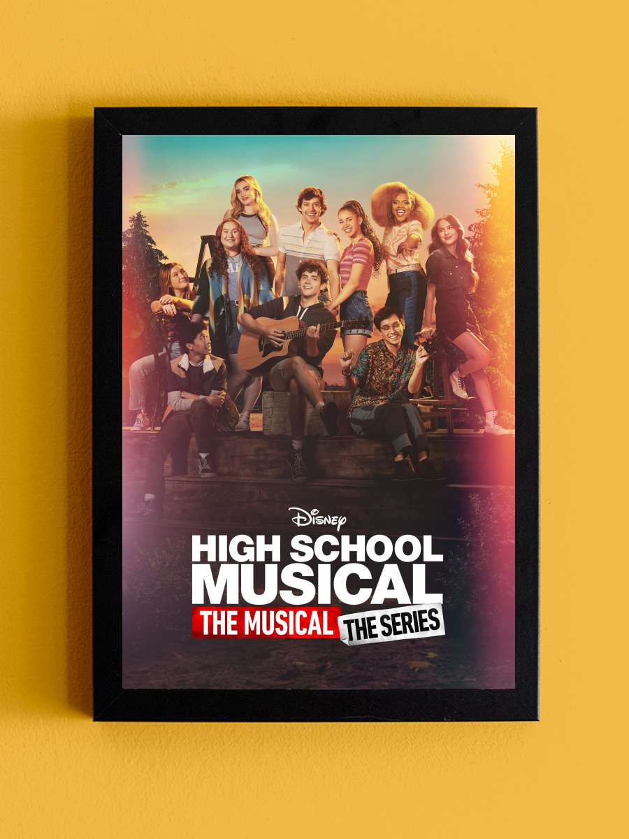 High School Musical: The Musical: The Series Dizi Tablo Siyah Çerçeveli Dizi Poster Duvar Tablo