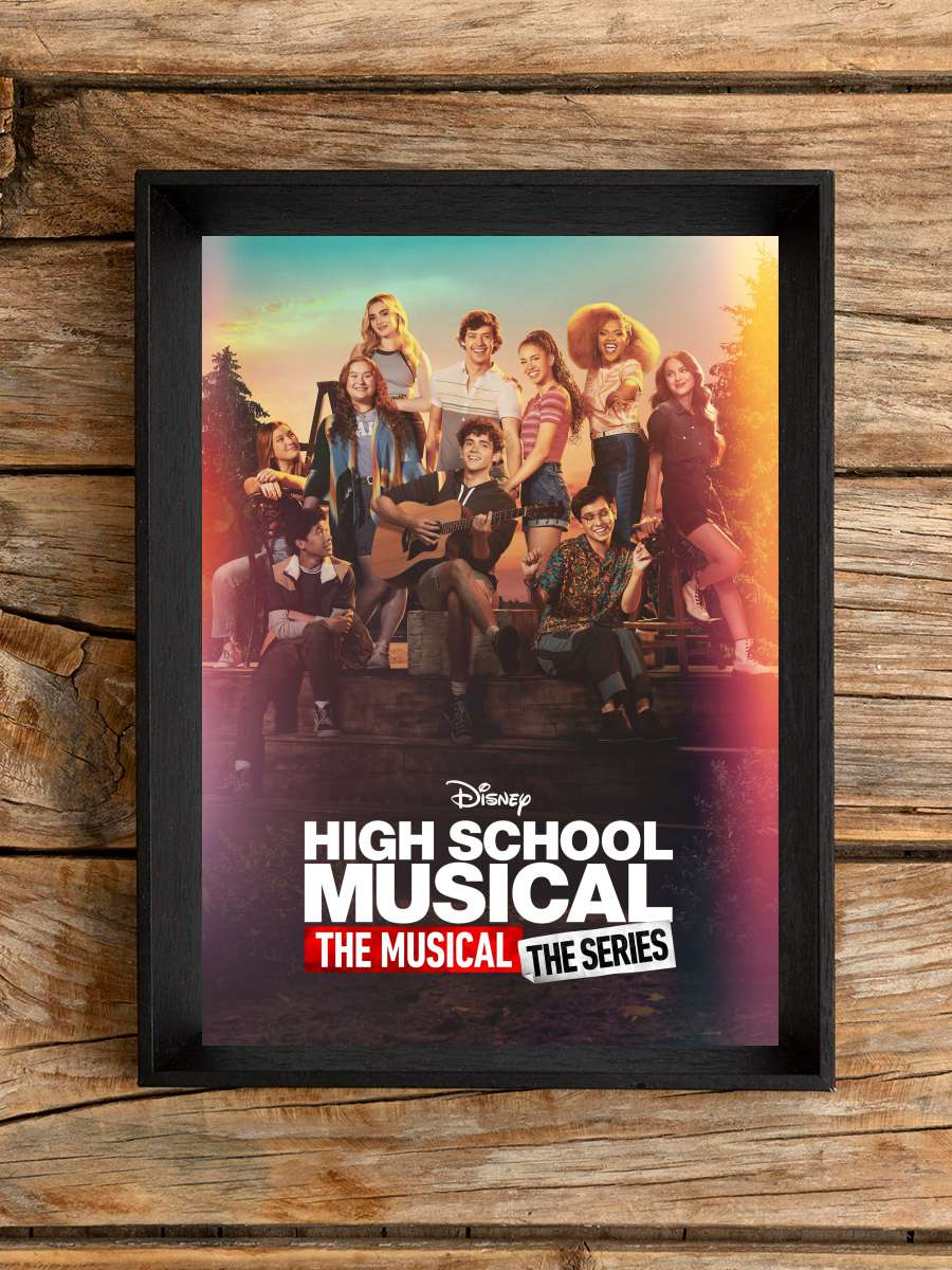 High School Musical: The Musical: The Series Dizi Tablo Siyah Çerçeveli Dizi Poster Duvar Tablo