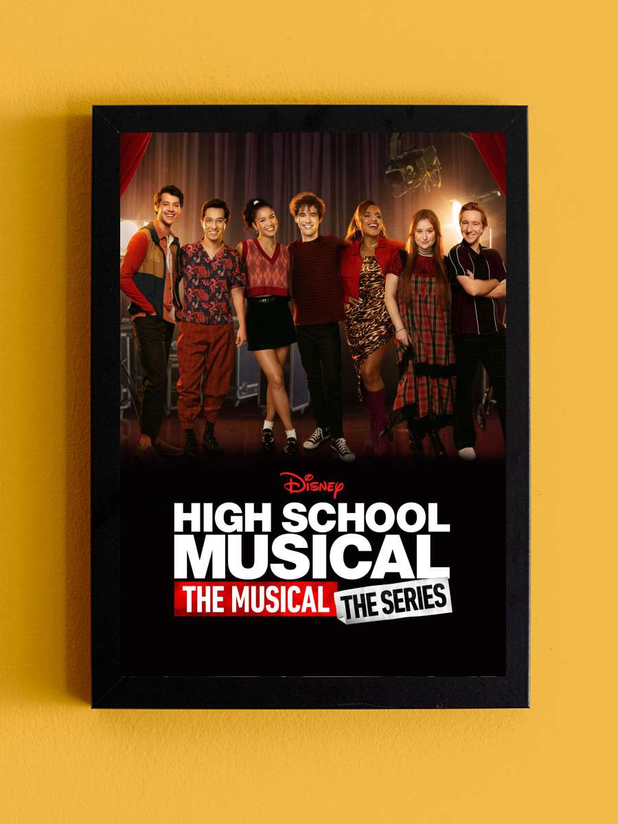 High School Musical: The Musical: The Series Dizi Tablo Siyah Çerçeveli Dizi Poster Duvar Tablo