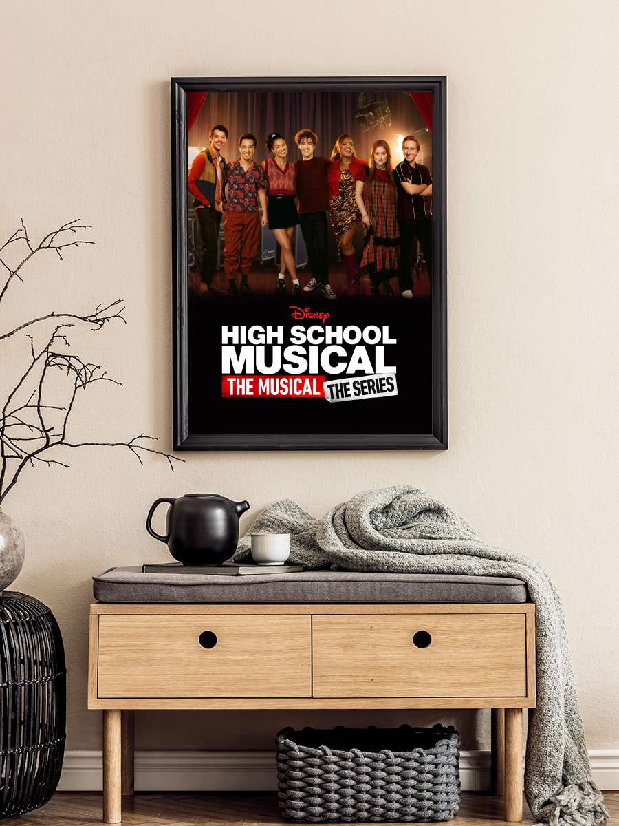 High School Musical: The Musical: The Series Dizi Tablo Siyah Çerçeveli Dizi Poster Duvar Tablo