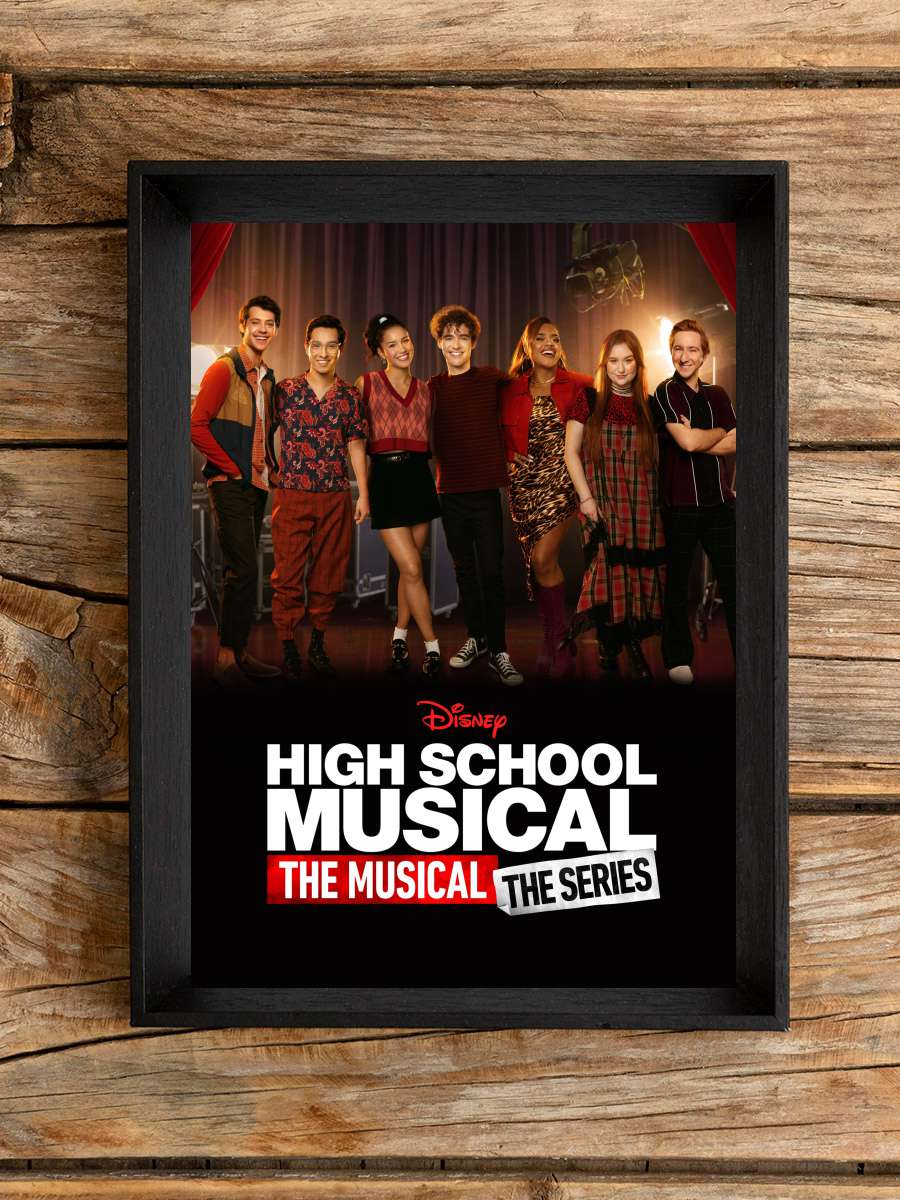 High School Musical: The Musical: The Series Dizi Tablo Siyah Çerçeveli Dizi Poster Duvar Tablo