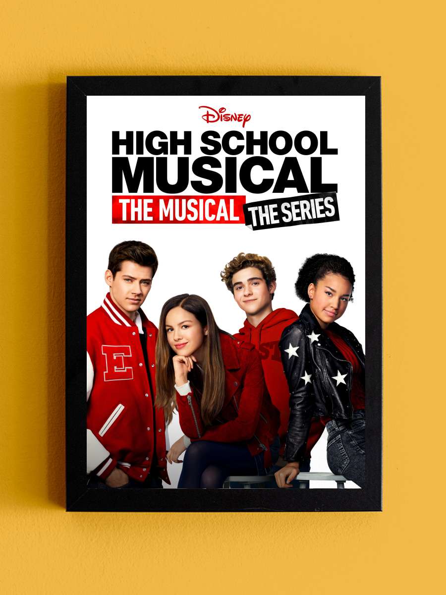 High School Musical: The Musical: The Series Dizi Tablo Siyah Çerçeveli Dizi Poster Duvar Tablo