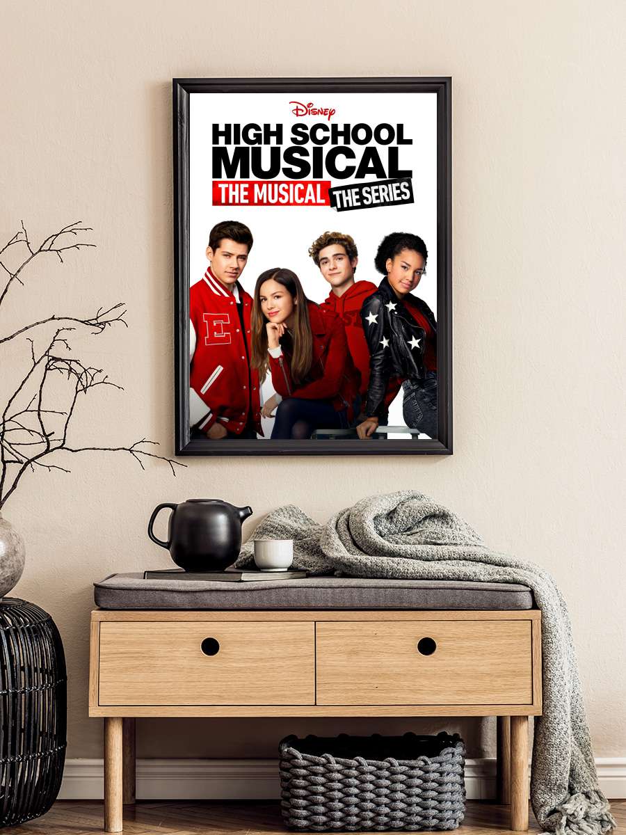 High School Musical: The Musical: The Series Dizi Tablo Siyah Çerçeveli Dizi Poster Duvar Tablo