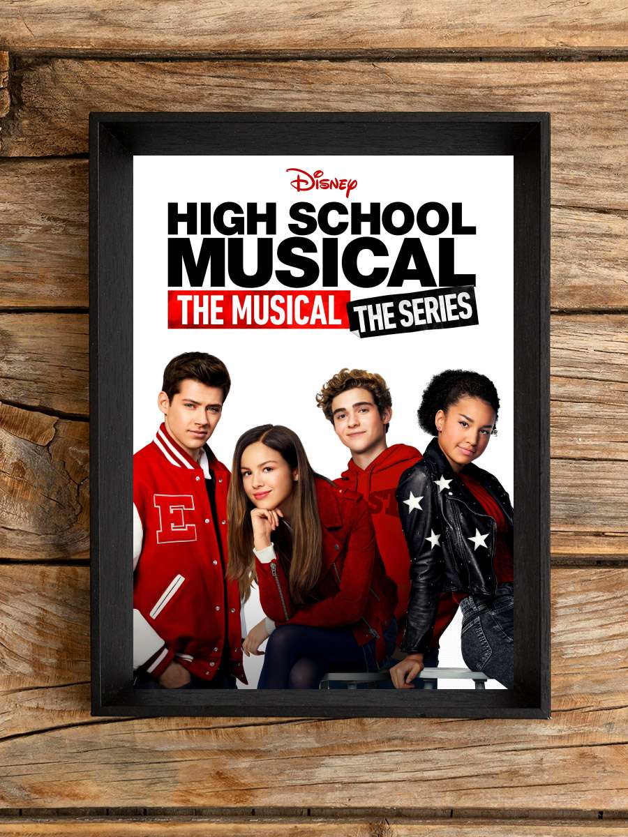 High School Musical: The Musical: The Series Dizi Tablo Siyah Çerçeveli Dizi Poster Duvar Tablo