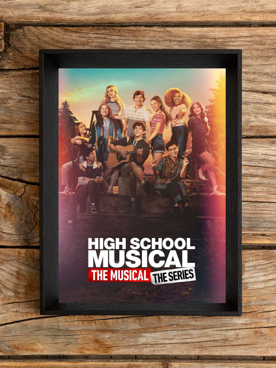 High School Musical: The Musical: The Series Dizi Tablo Siyah Çerçeveli Dizi Poster Duvar Tablo