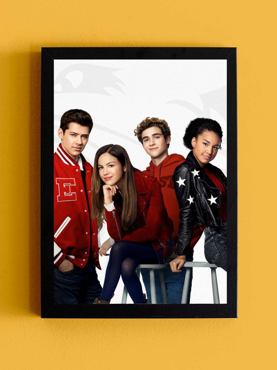 High School Musical: The Musical: The Series Dizi Tablo Siyah Çerçeveli Dizi Poster Duvar Tablo