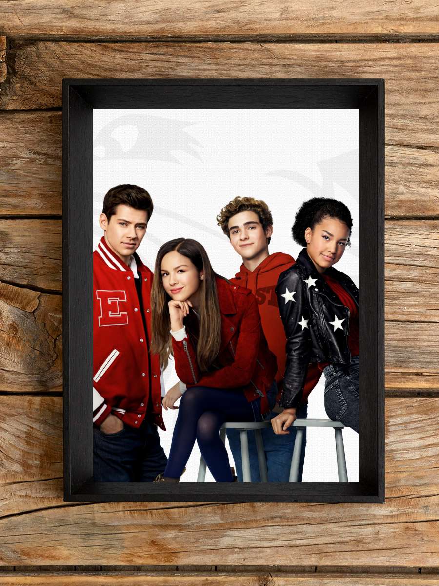 High School Musical: The Musical: The Series Dizi Tablo Siyah Çerçeveli Dizi Poster Duvar Tablo