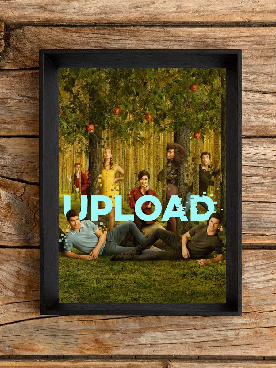 Yükleme - Upload Dizi Tablo Siyah Çerçeveli Dizi Poster Duvar Tablo