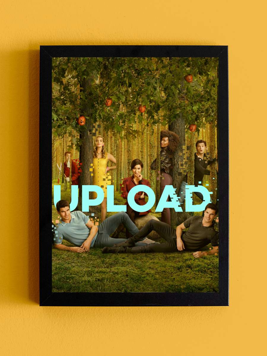 Yükleme - Upload Dizi Tablo Siyah Çerçeveli Dizi Poster Duvar Tablo