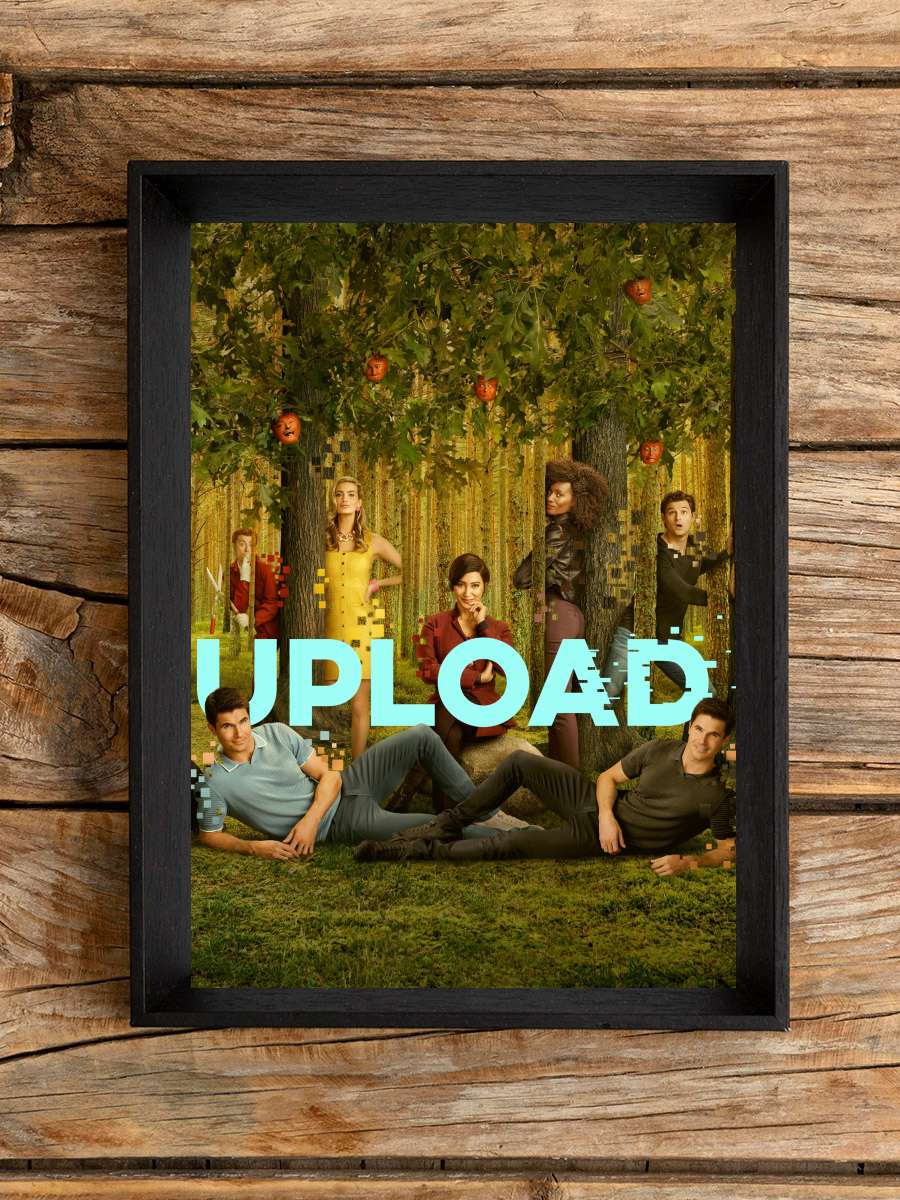 Yükleme - Upload Dizi Tablo Siyah Çerçeveli Dizi Poster Duvar Tablo