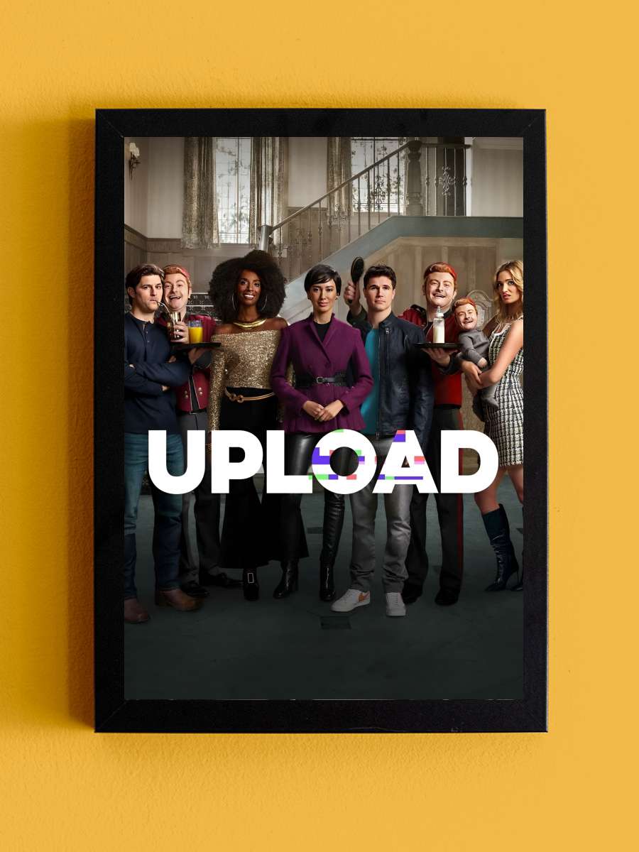 Yükleme - Upload Dizi Tablo Siyah Çerçeveli Dizi Poster Duvar Tablo