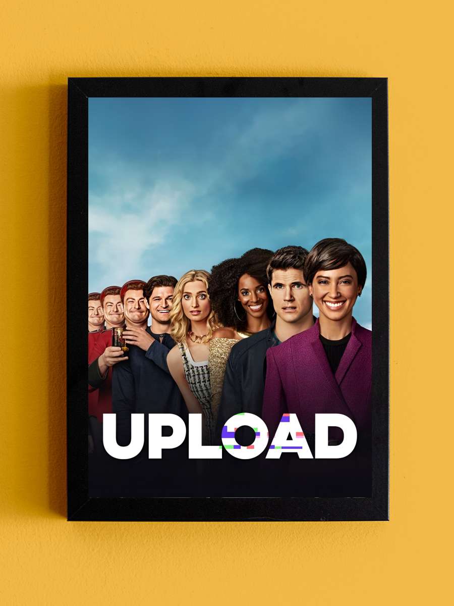 Yükleme - Upload Dizi Tablo Siyah Çerçeveli Dizi Poster Duvar Tablo