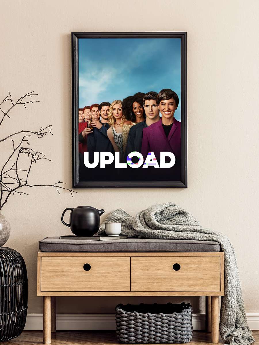 Yükleme - Upload Dizi Tablo Siyah Çerçeveli Dizi Poster Duvar Tablo