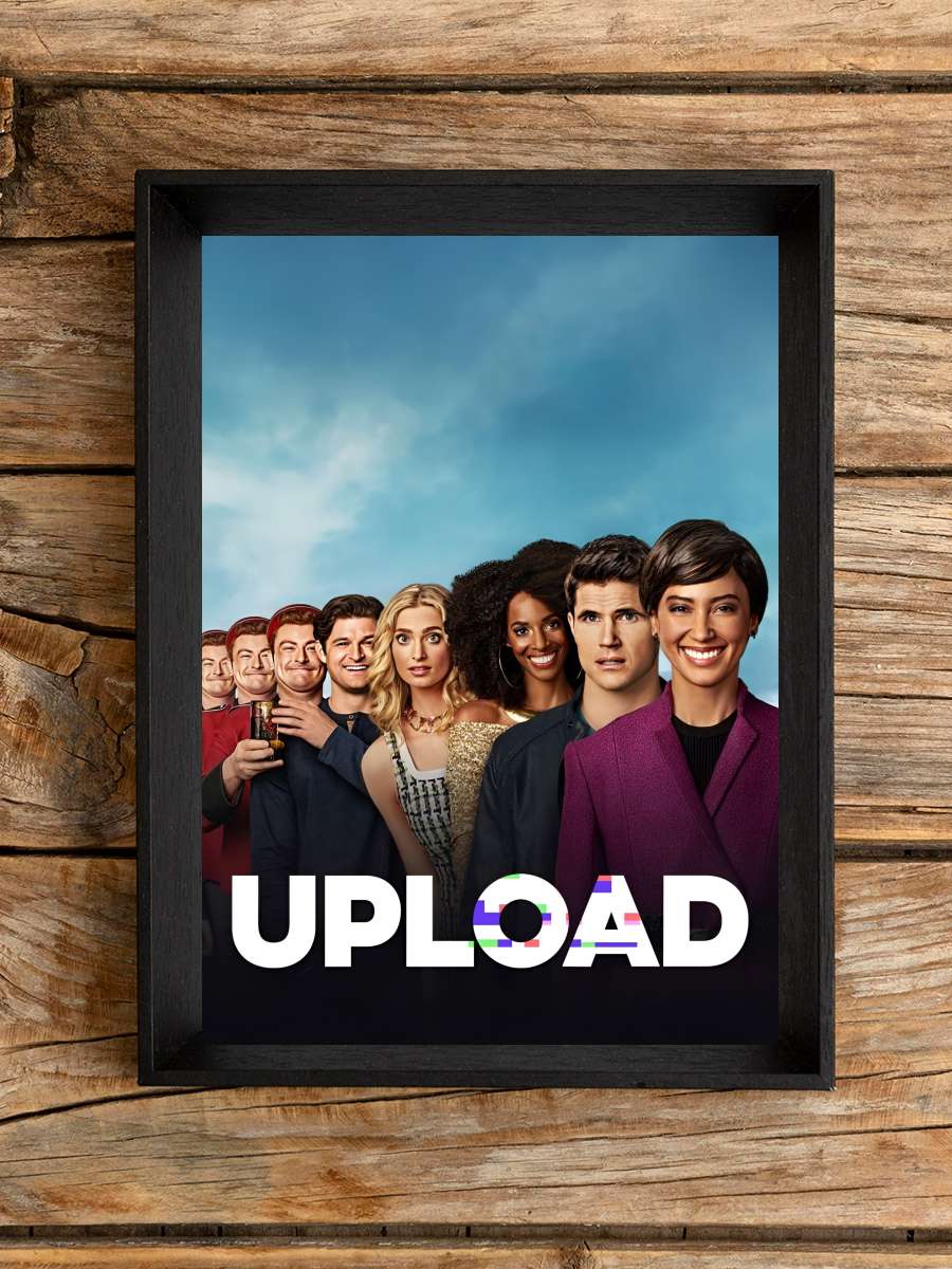 Yükleme - Upload Dizi Tablo Siyah Çerçeveli Dizi Poster Duvar Tablo