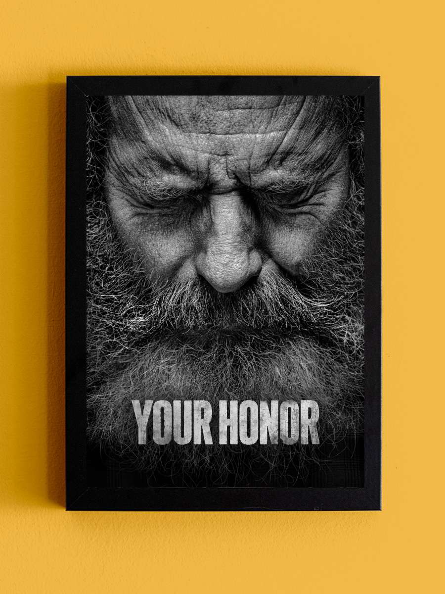 Your Honor Dizi Tablo Siyah Çerçeveli Dizi Poster Duvar Tablo