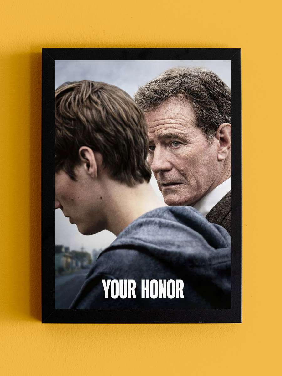 Your Honor Dizi Tablo Siyah Çerçeveli Dizi Poster Duvar Tablo