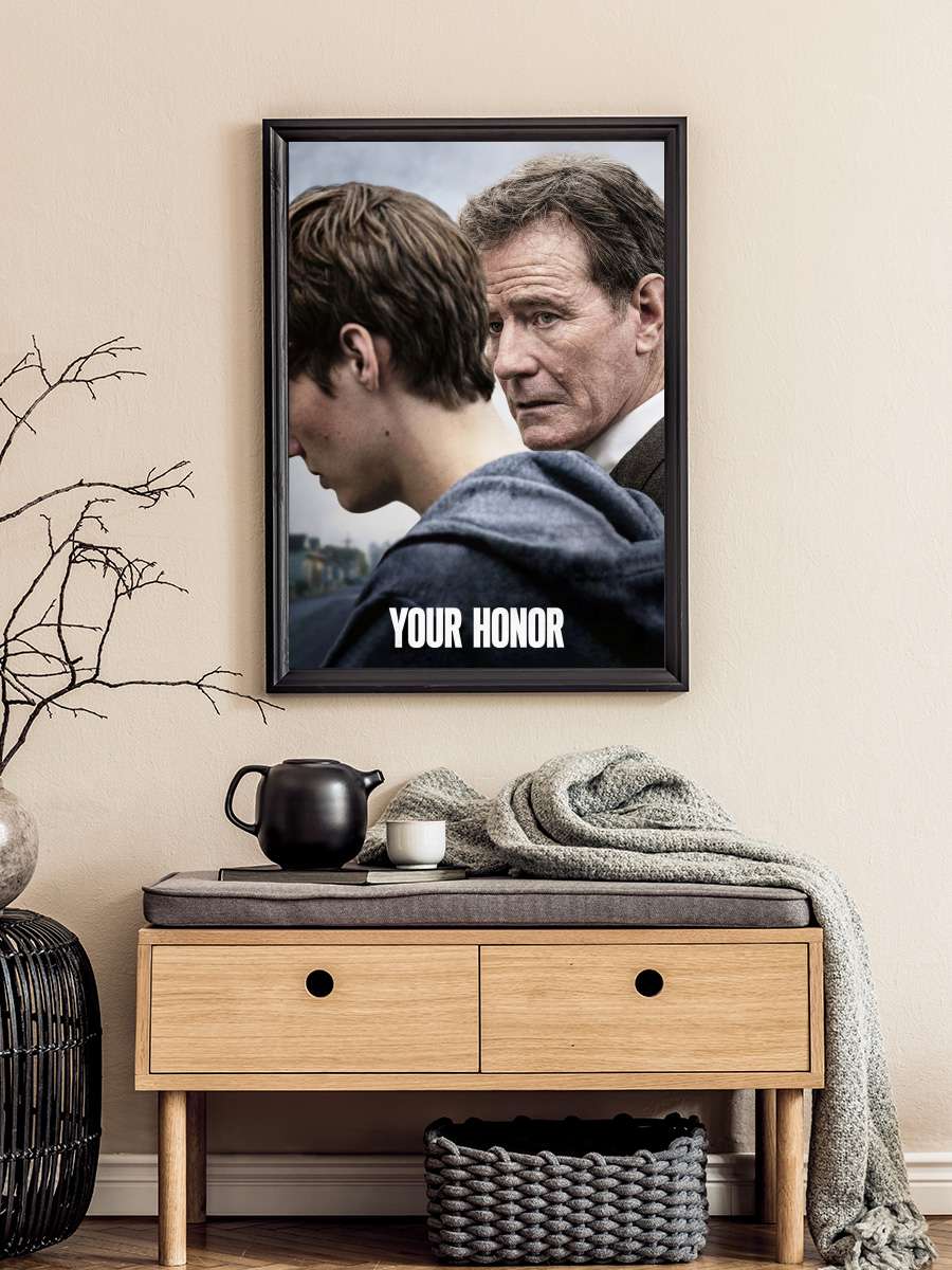 Your Honor Dizi Tablo Siyah Çerçeveli Dizi Poster Duvar Tablo