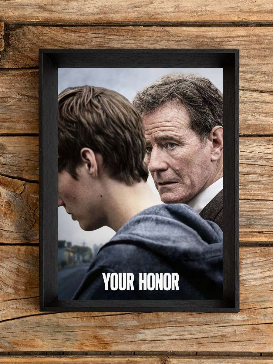 Your Honor Dizi Tablo Siyah Çerçeveli Dizi Poster Duvar Tablo