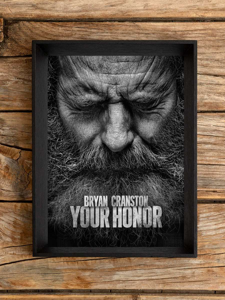 Your Honor Dizi Tablo Siyah Çerçeveli Dizi Poster Duvar Tablo