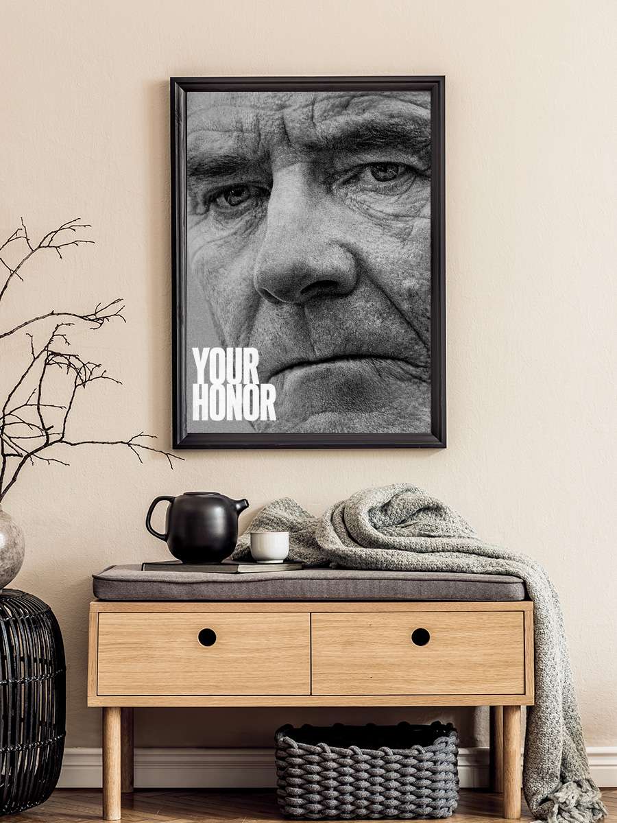 Your Honor Dizi Tablo Siyah Çerçeveli Dizi Poster Duvar Tablo