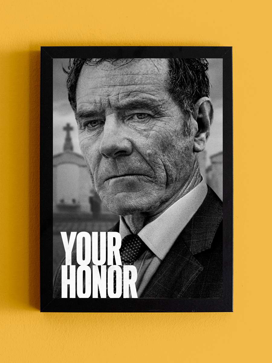 Your Honor Dizi Tablo Siyah Çerçeveli Dizi Poster Duvar Tablo