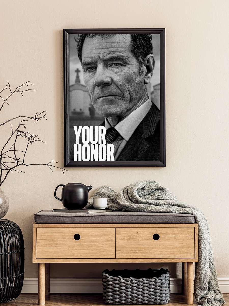 Your Honor Dizi Tablo Siyah Çerçeveli Dizi Poster Duvar Tablo