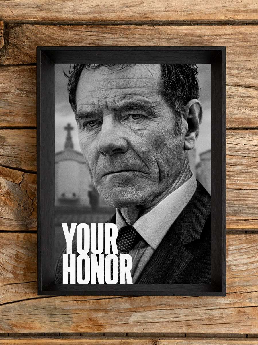 Your Honor Dizi Tablo Siyah Çerçeveli Dizi Poster Duvar Tablo