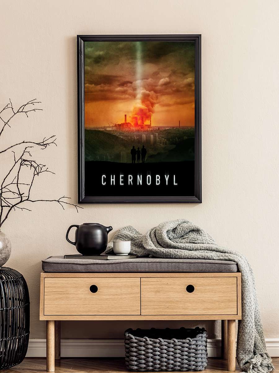 Çernobil - Chernobyl Dizi Tablo Siyah Çerçeveli Dizi Poster Duvar Tablo