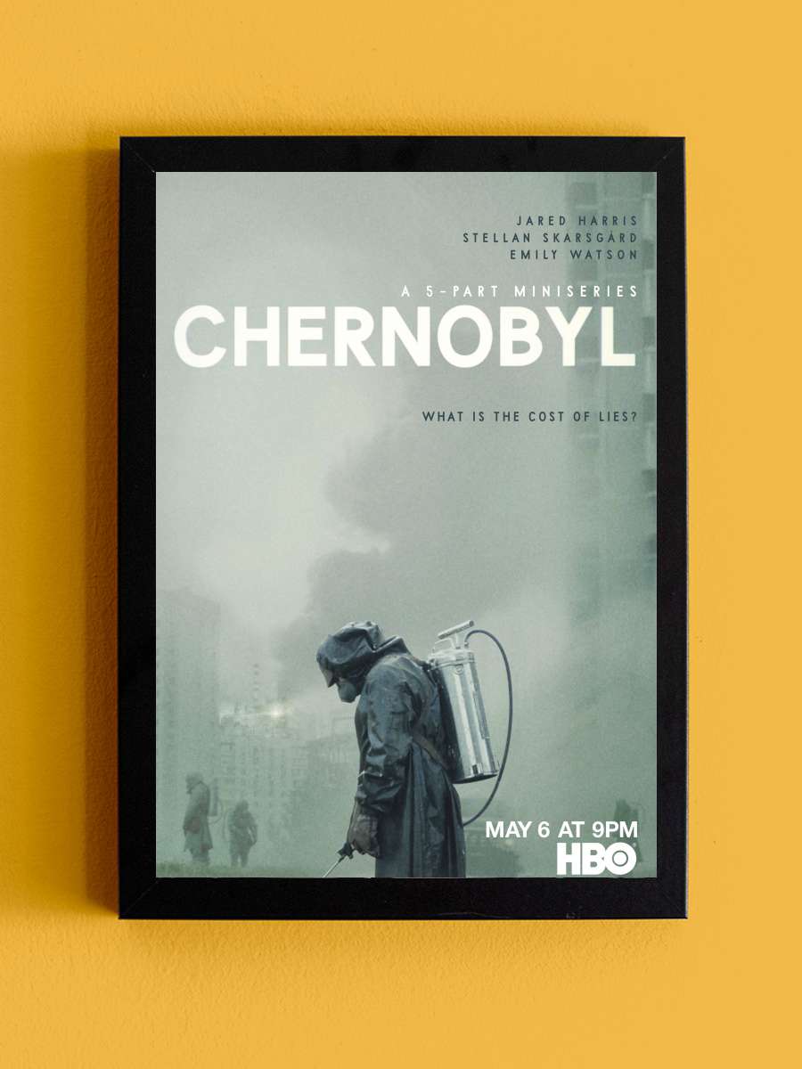 Çernobil - Chernobyl Dizi Tablo Siyah Çerçeveli Dizi Poster Duvar Tablo