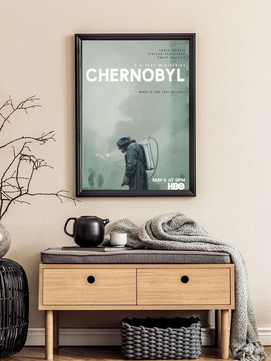 Çernobil - Chernobyl Dizi Tablo Siyah Çerçeveli Dizi Poster Duvar Tablo