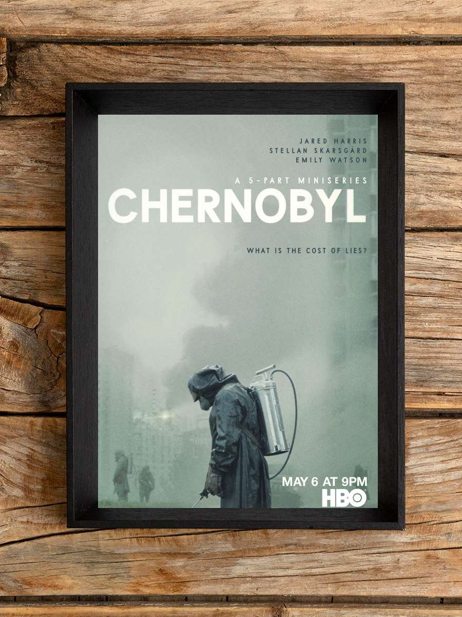 Çernobil - Chernobyl Dizi Tablo Siyah Çerçeveli Dizi Poster Duvar Tablo