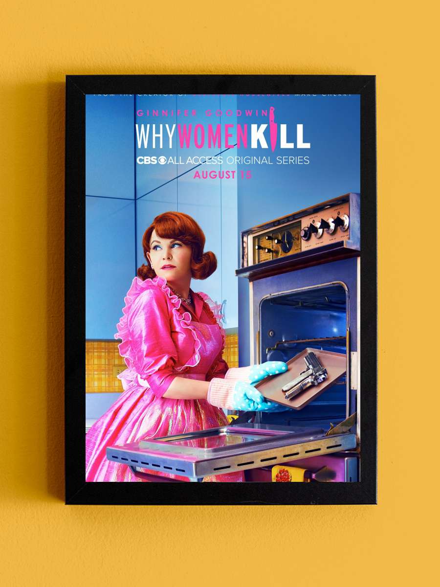 Why Women Kill Dizi Tablo Siyah Çerçeveli Dizi Poster Duvar Tablo