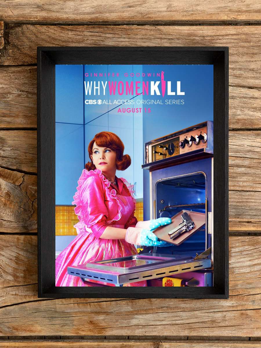 Why Women Kill Dizi Tablo Siyah Çerçeveli Dizi Poster Duvar Tablo